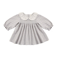 Quincy Mae Blue Gingham Callie Dress