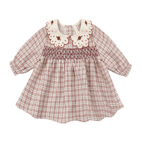 Quincy Mae Christmas Plaid Callie Dress