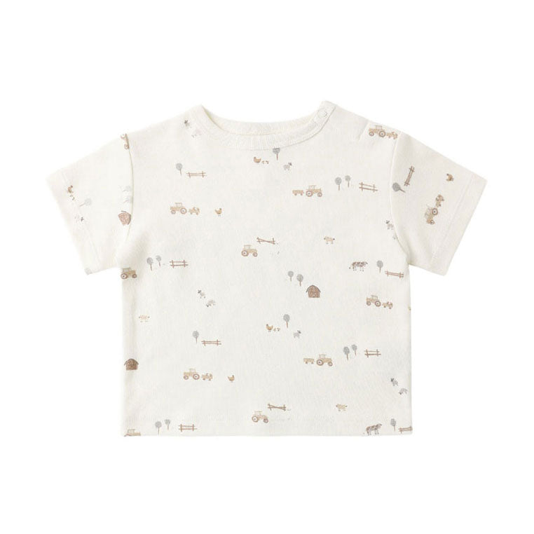 Quincy Mae Farm Boxy Tee
