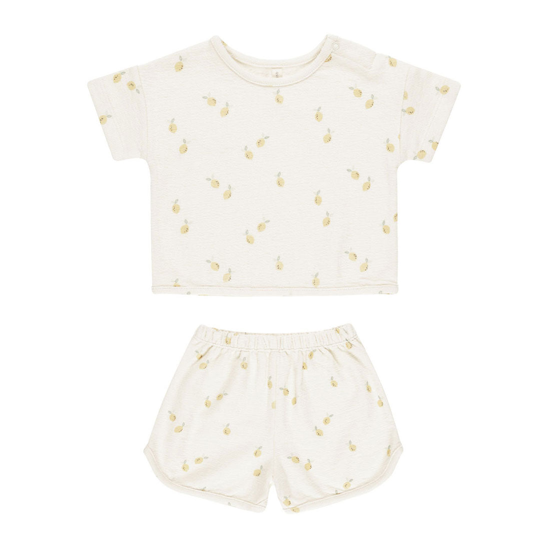 Quincy Mae Ivory Lemons Spongy Play Set