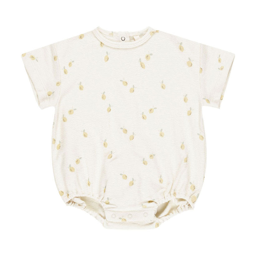 Quincy Mae Lemons Relaxed Bubble Romper