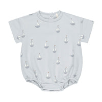 Quincy Mae Sailboats Relaxed Bubble Romper