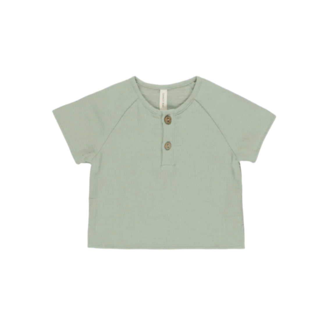 Quincy Mae Sage Short Sleeve Zion Shirt