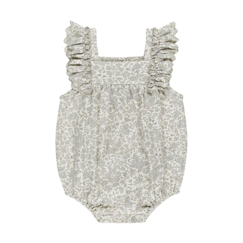 Quincy Mae Blue Blossom Maya Romper