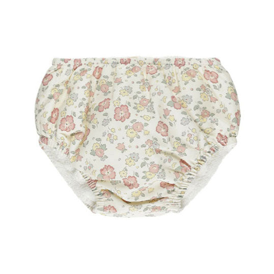 Quincy Mae Ivory Bloom Swim Diaper