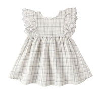 Quincy Mae Blue Plaid Alina Dress