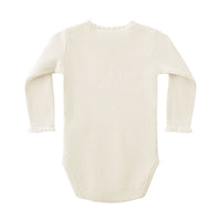 Quincy Mae Natural Waffle Bodysuit