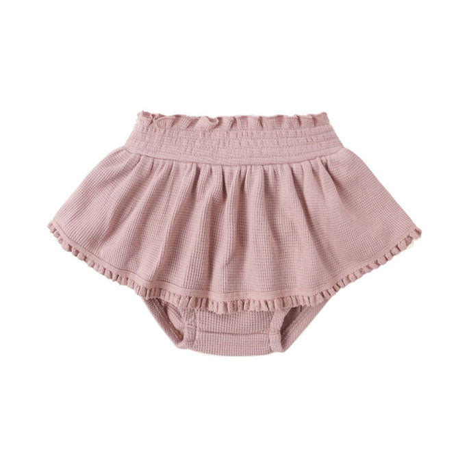 Quincy Mae Mauve Skirted Bloomer