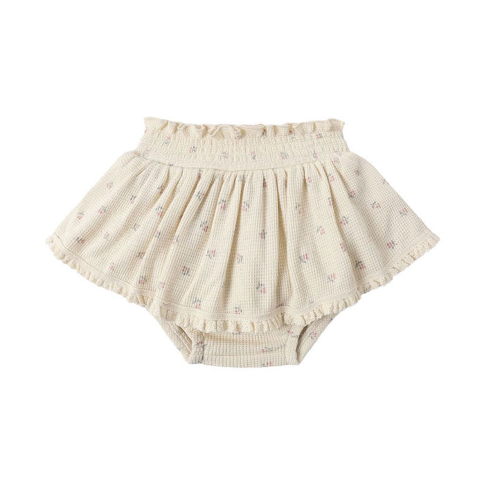 Quincy Mae Mauve Ditsy Skirted Bloomer