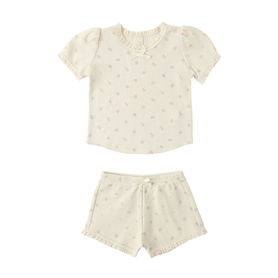 Quincy Mae Mauve Ditsy Ruby Set