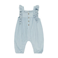 Quincy Mae Chambray Nova Romper
