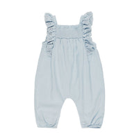 Quincy Mae Chambray Nova Romper