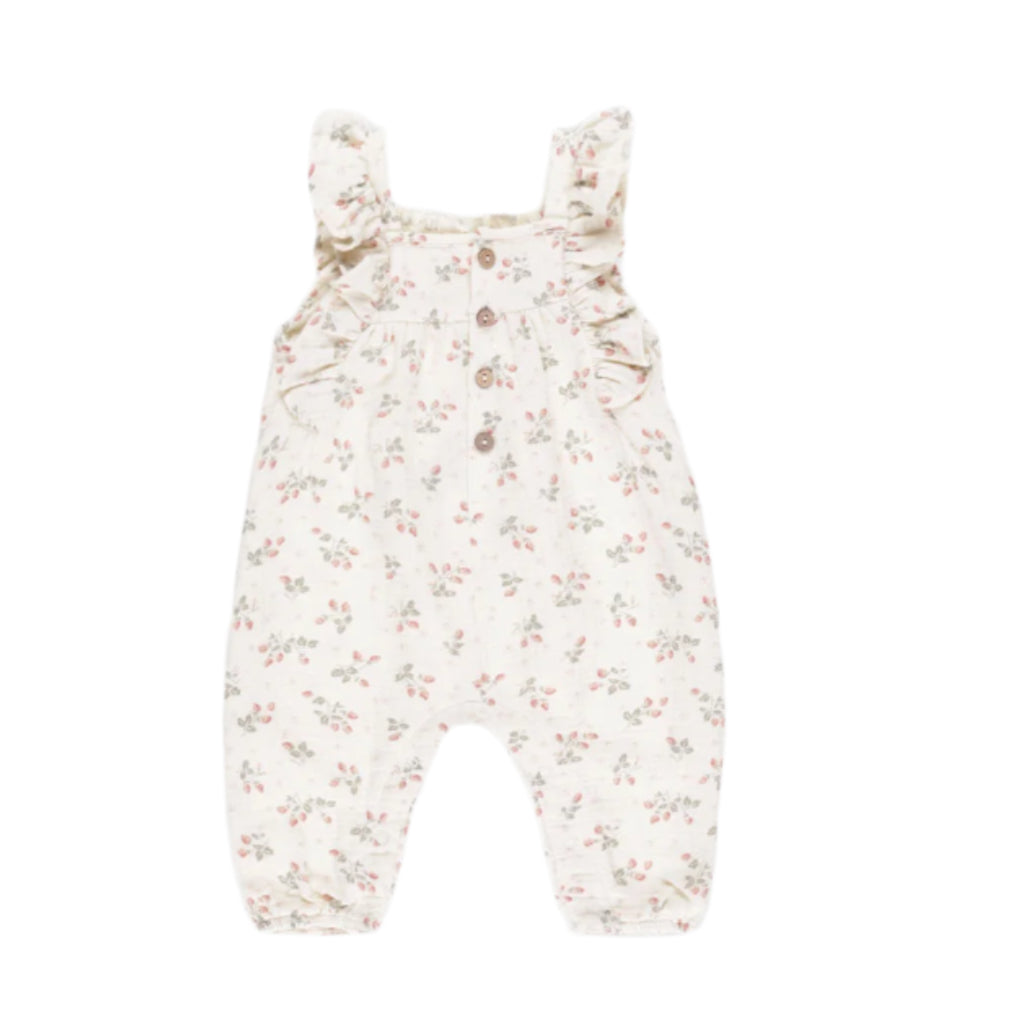 Quincy Mae Strawberries Nova Romper