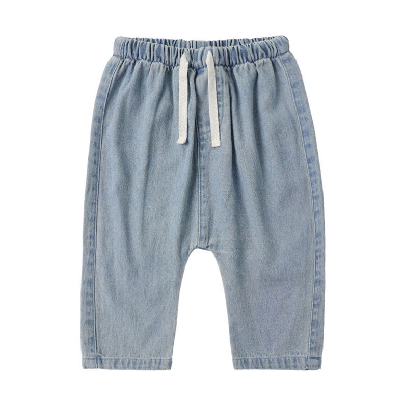 Quincy Mae Chambray Henry Pant
