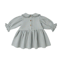 Quincy Mae Steel Blue Marisol Dress