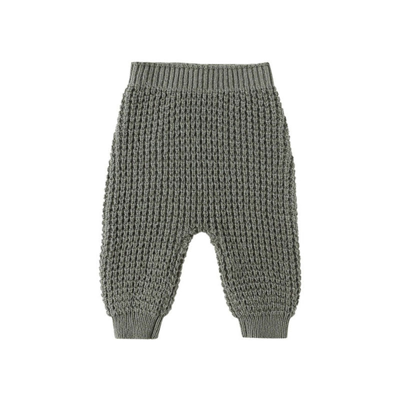 Quincy Mae Forest Chunky Knit Pant