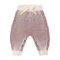 Quincy Mae Cherry Stripe Chunky Knit Pant