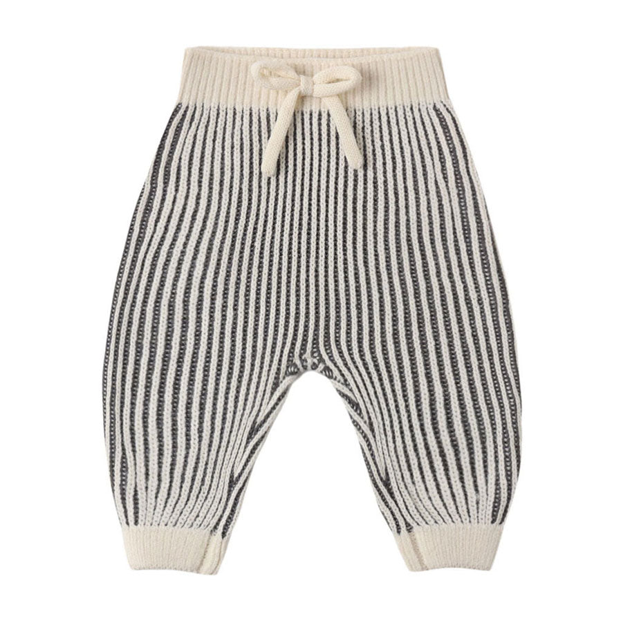 Quincy Mae Midnight Stripe Chunky Knit Pant