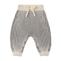 Quincy Mae Midnight Stripe Chunky Knit Pant
