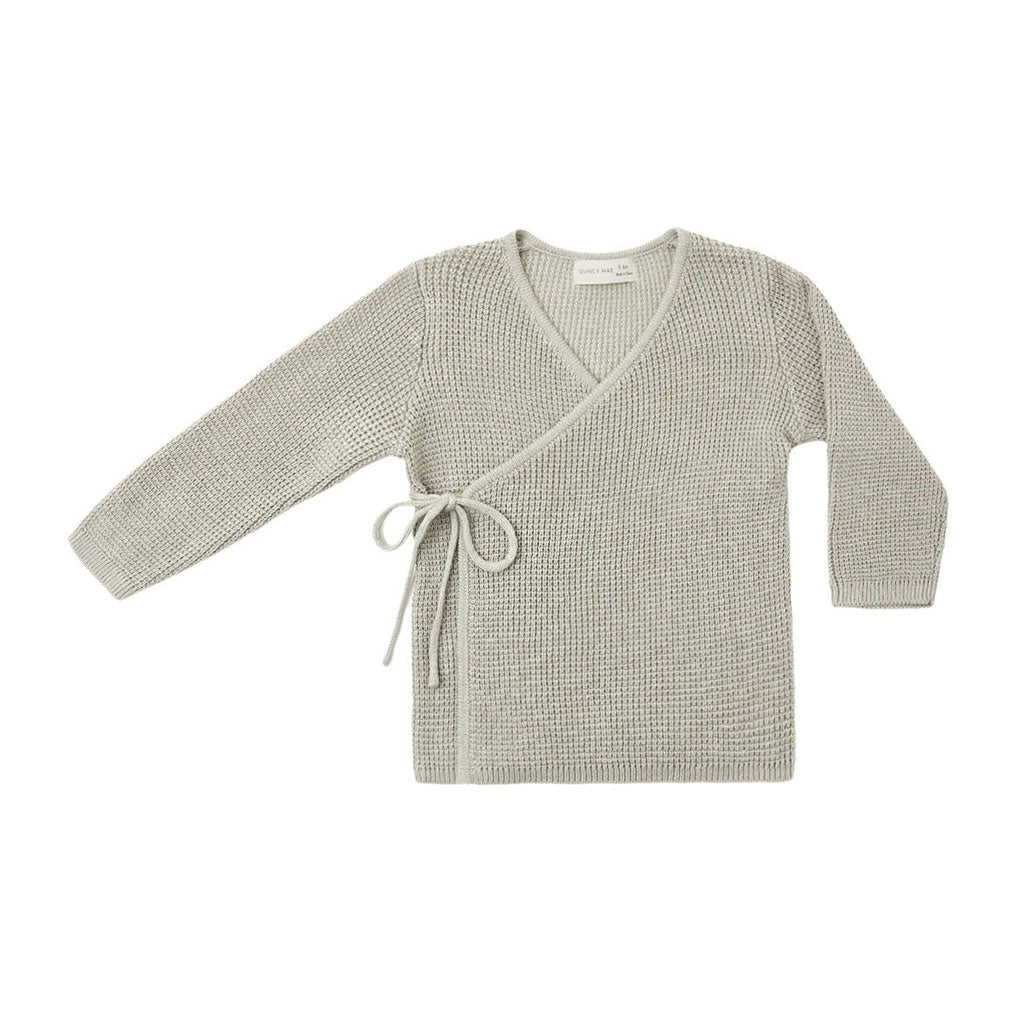 Quincy Mae Laurel Knit Wrap Top