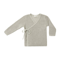 Quincy Mae Laurel Knit Wrap Top