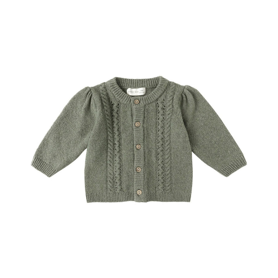 Quincy Mae Forest Holly Cardigan
