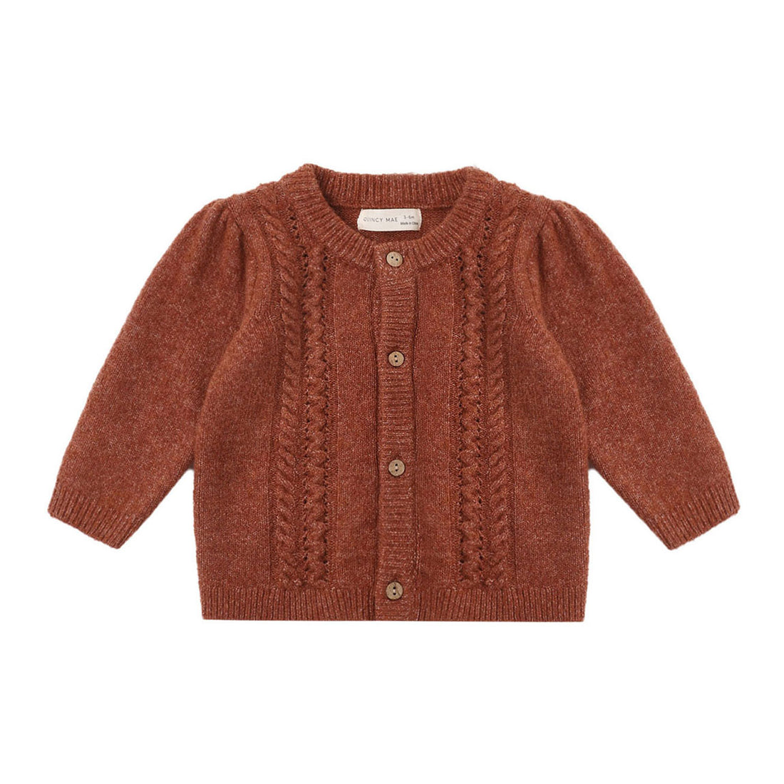 Quincy Mae Redwood Holly Cardigan