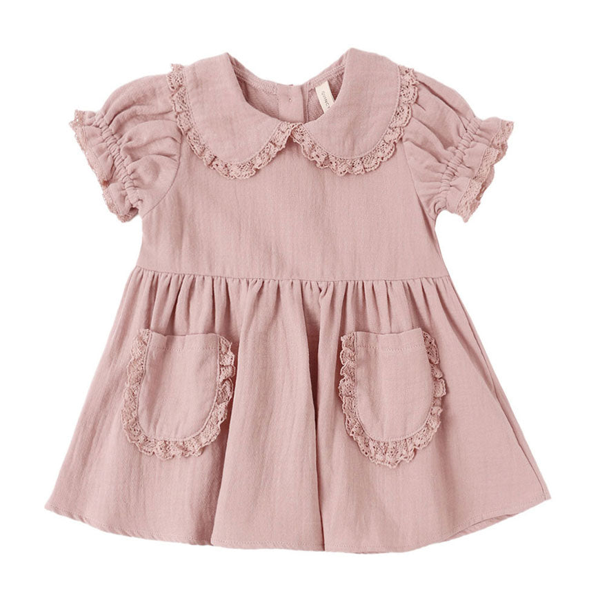 Quincy Mae Mauve Marisol Dress