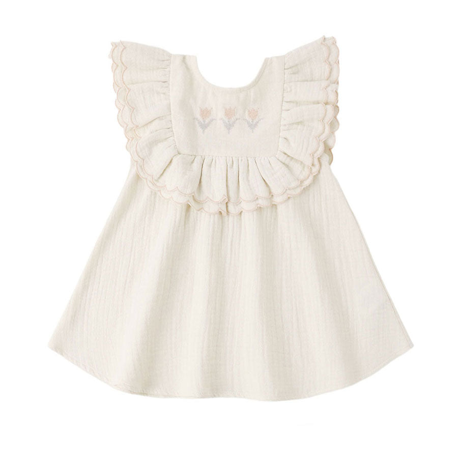 Quincy Mae Natural Lulu Dress