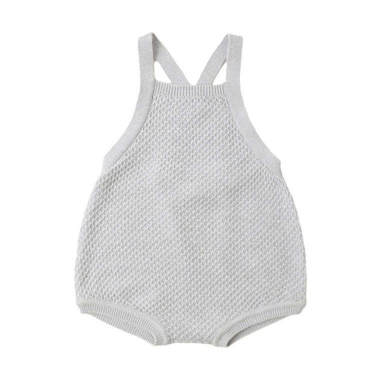 Quincy Mae Heathered Sky Caleb Knit Shortall