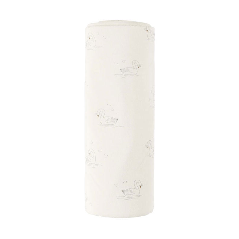 Quincy Mae Swans Swaddle