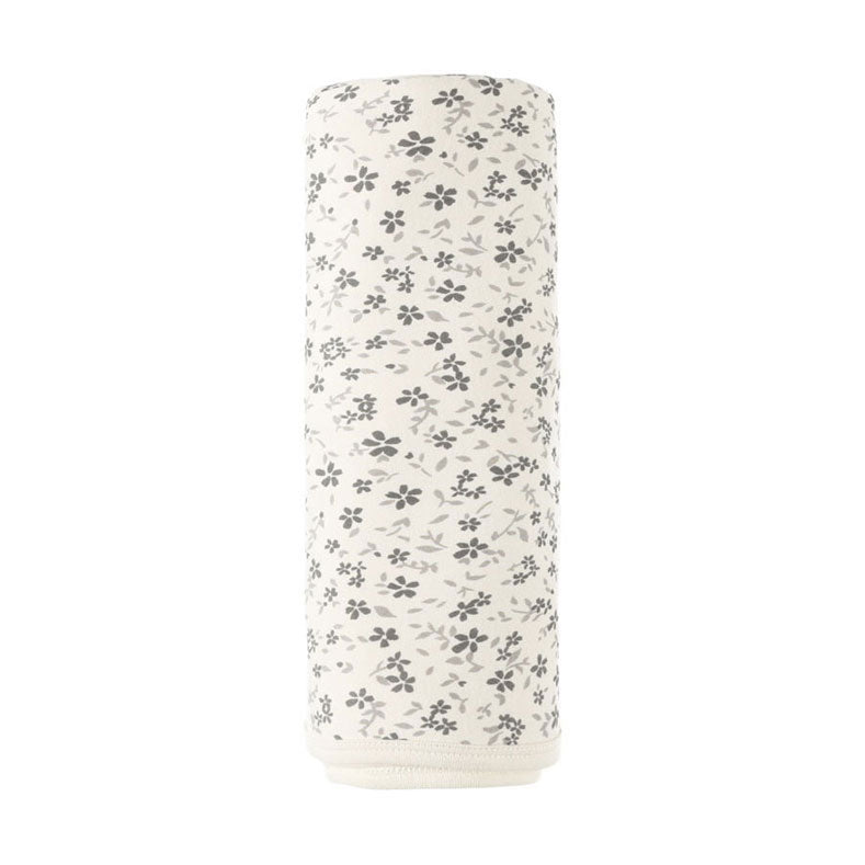 Quincy Mae Blue Floral Swaddle