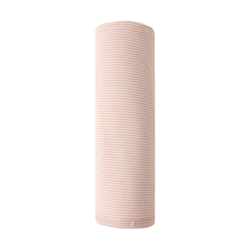 Quincy Mae Melon Micro Stripe Swaddle
