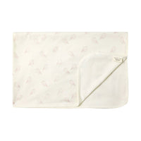 Quincy Mae Ivory Snow Owls Swaddle