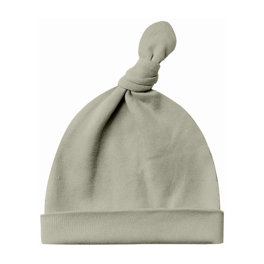 Quincy Mae Sage Knotted Baby Hat
