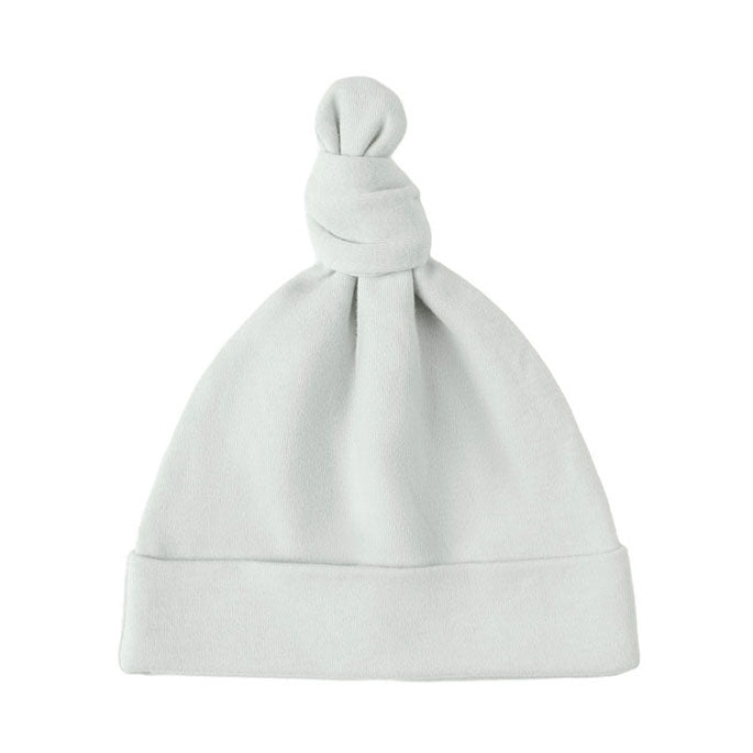 Quincy Mae Ice Blue Knotted Baby Hat