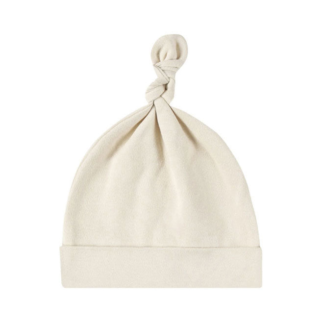 Quincy Mae Natural Knotted Baby Hat