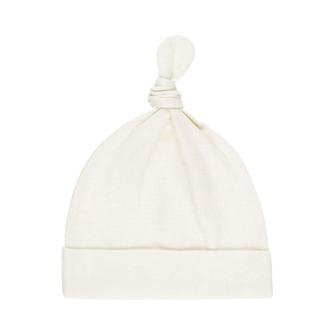Quincy Mae Natural Knotted Baby Hat