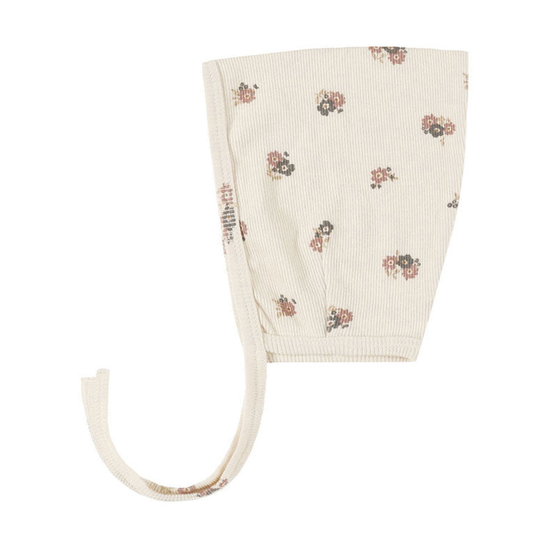 Quincy Mae Wild Flowers Ribbed Pixie Bonnet