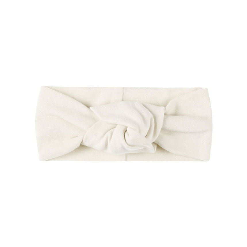 Quincy Mae Ivory Knotted Headband