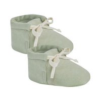Quincy Mae Sage Baby Booties
