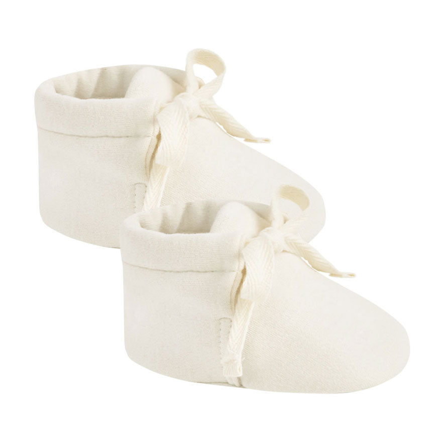Quincy Mae Ivory Baby Booties