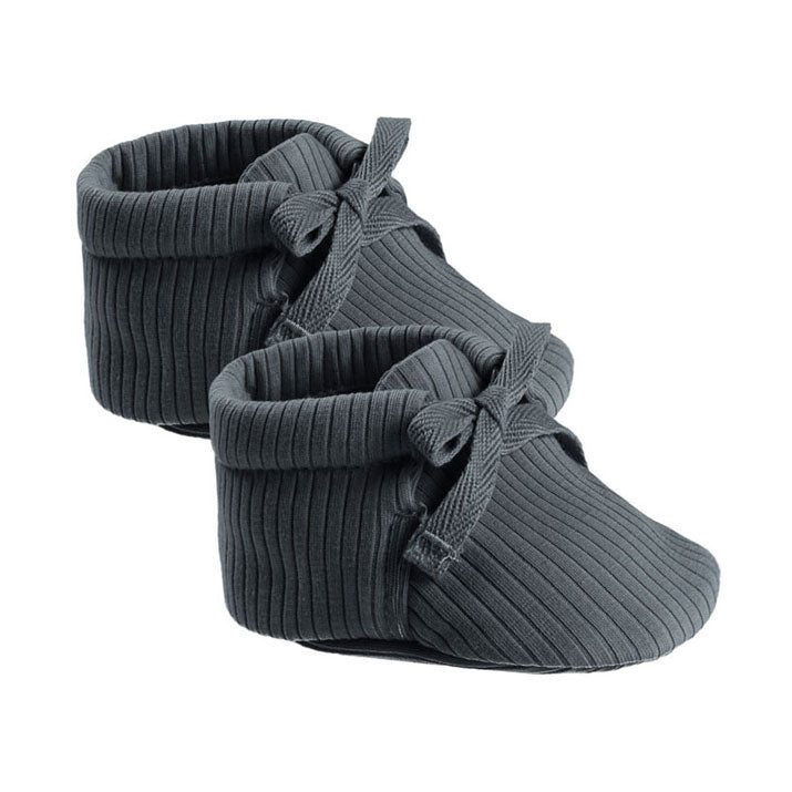 Quincy Mae Indigo Baby Booties