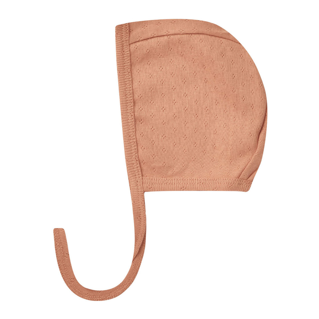 Quincy Mae Melon Pointelle Baby Bonnet