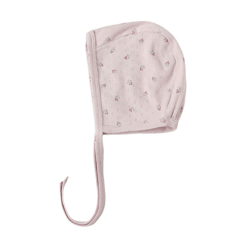 Quincy Mae Lilac Ditsy Baby Bonnet