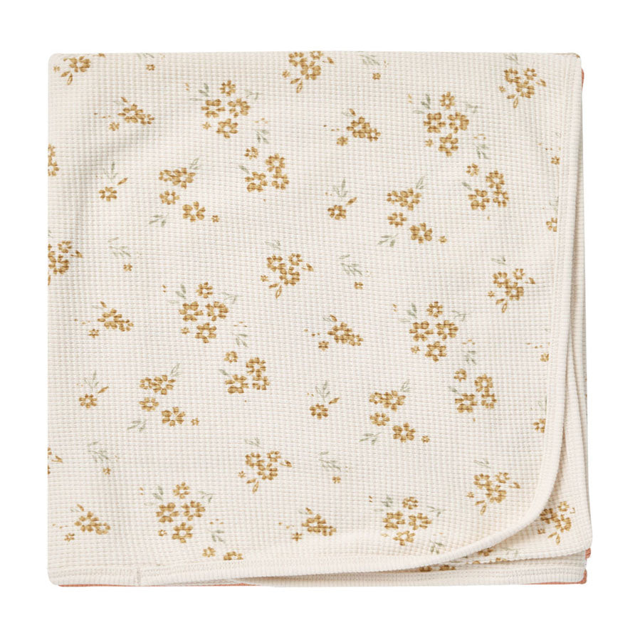 Quincy Mae Honey Flower Baby Blanket
