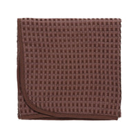 Quincy Mae Plum waffle Baby Blanket