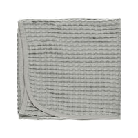 Quincy Mae Dusty Blue Waffle Baby Blanket