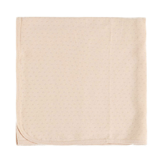 Quincy Mae Shell Pointelle Baby Blanket