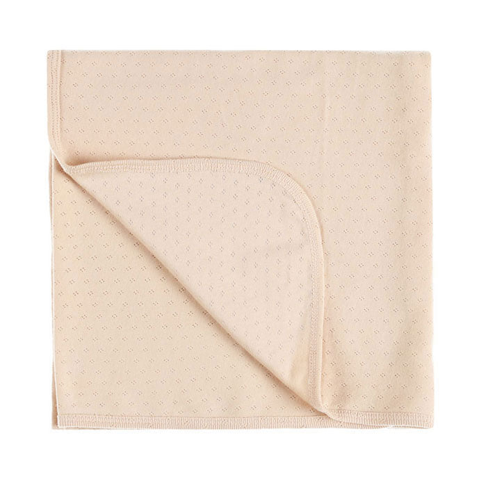 Quincy Mae Shell Pointelle Baby Blanket